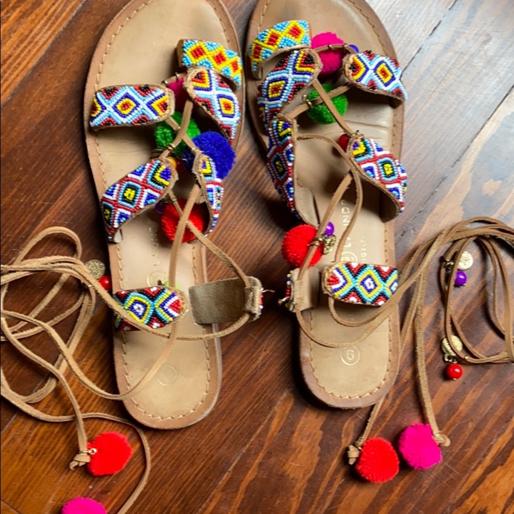 Chinese Laundry Beaded Sandals